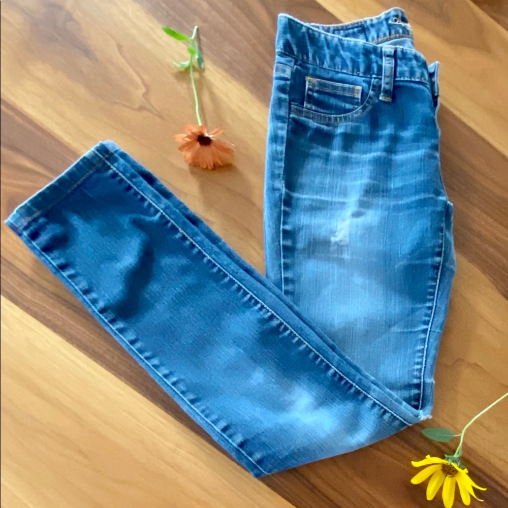 Ripped Skinny Jeans by American Rag.